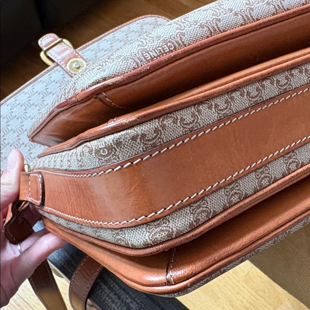 Celine Macadam Pattern Crossbody Bag - Picture 5 of 11